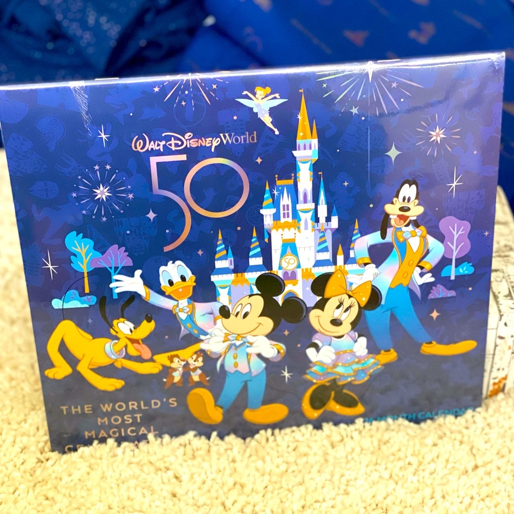 Disney 50th Anniversary 16 mo calendar